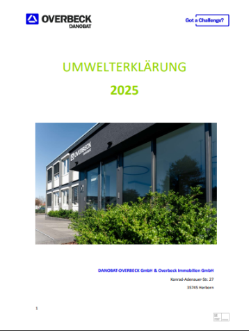 Envieroment statement 0 danobat overbeck gmbh