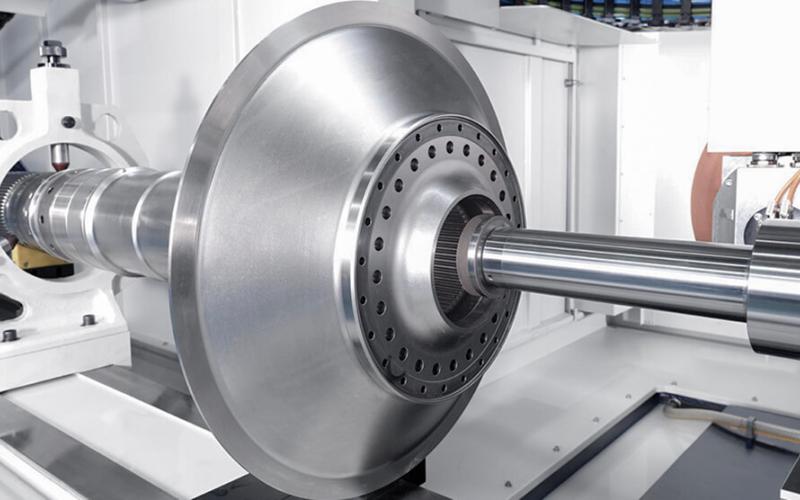 Rotor and stub shafts hg 